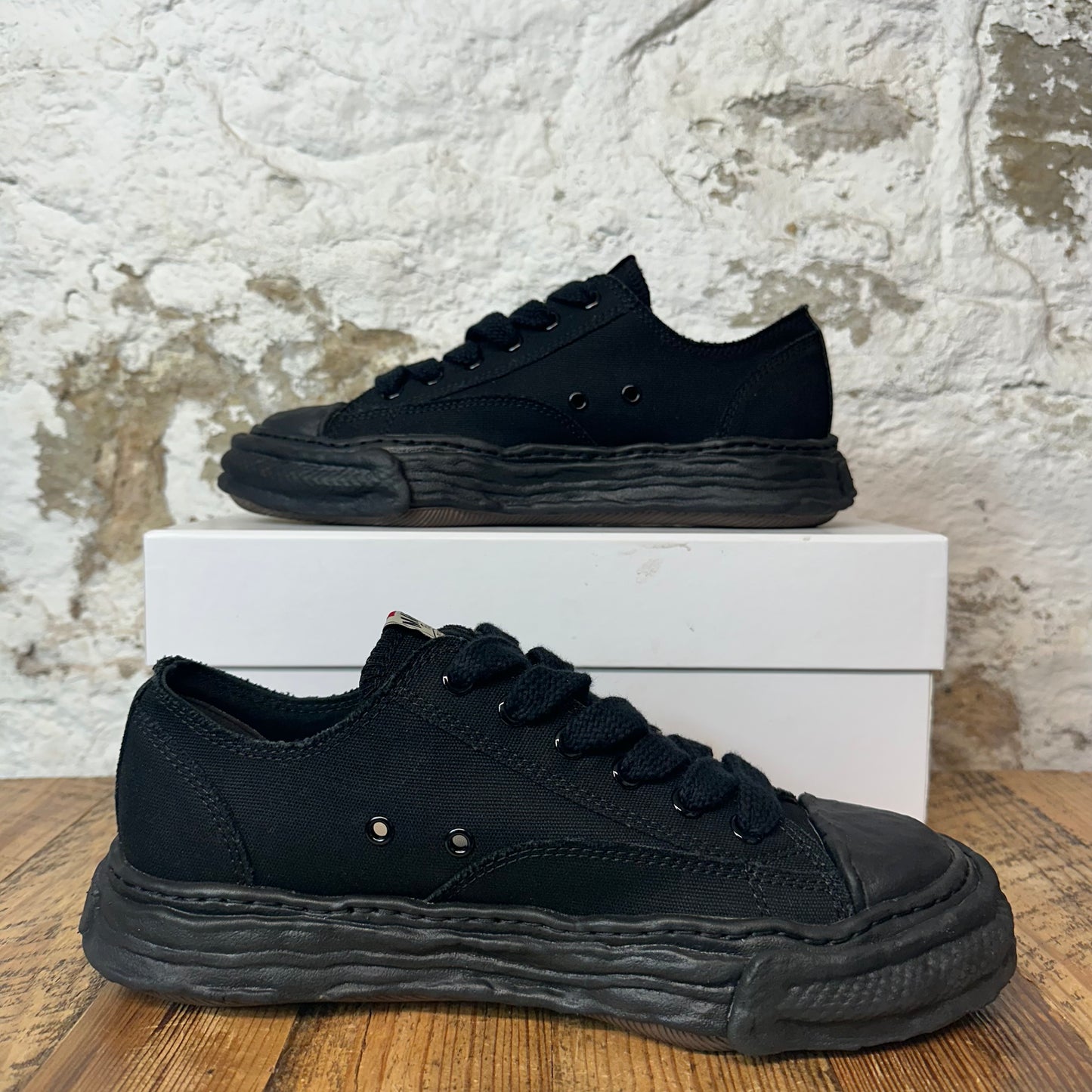 Maison Mihara Peterson 23 Triple Black Sneaker Sz 11 (44)
