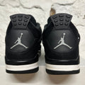 Air Jordan 4 Black Canvas Sz 12