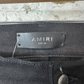 Amiri MX1 Multicolor Paisley Black Denim Jeans Sz 33