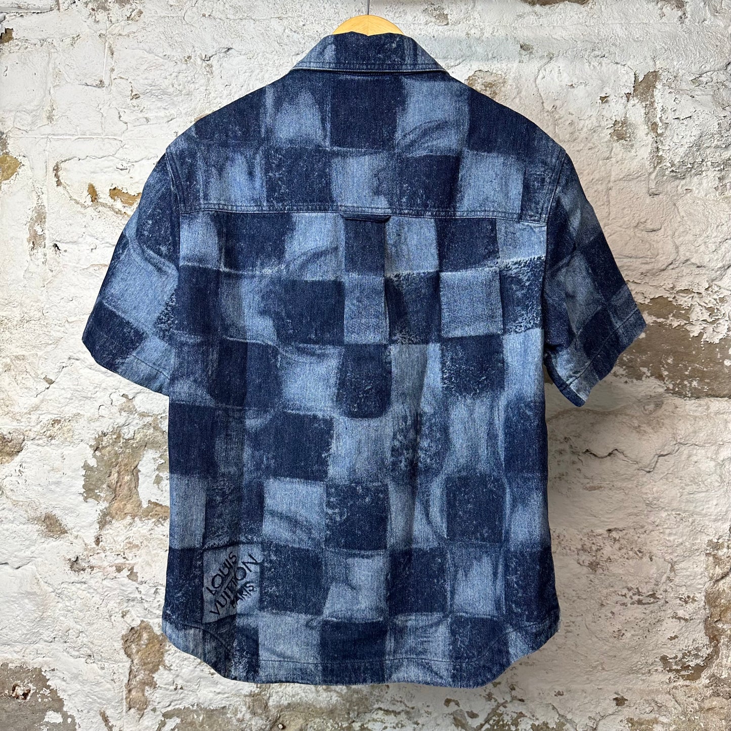 Louis Vuitton Salt Damier Button Up Shirt Sz S