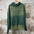 Who Decides War Black Stained Glass Green Hoodie Sz M