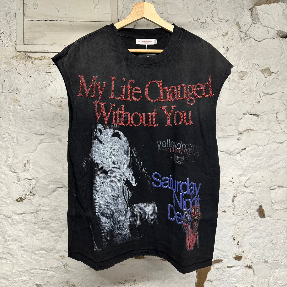 Vale Growth Short Sleeve Black T-Shirt Sz XL