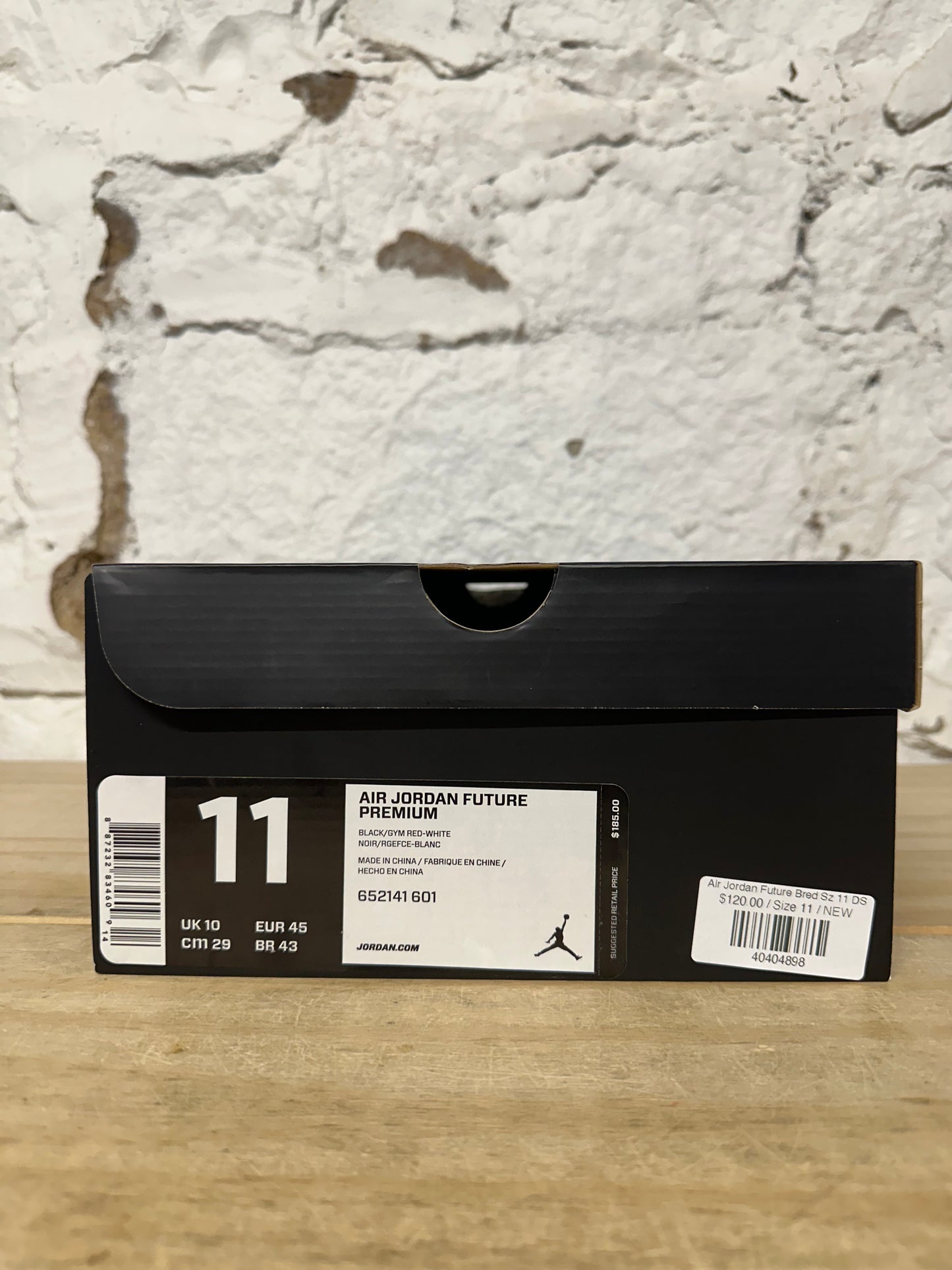 Air Jordan Future Bred Sz 11 DS