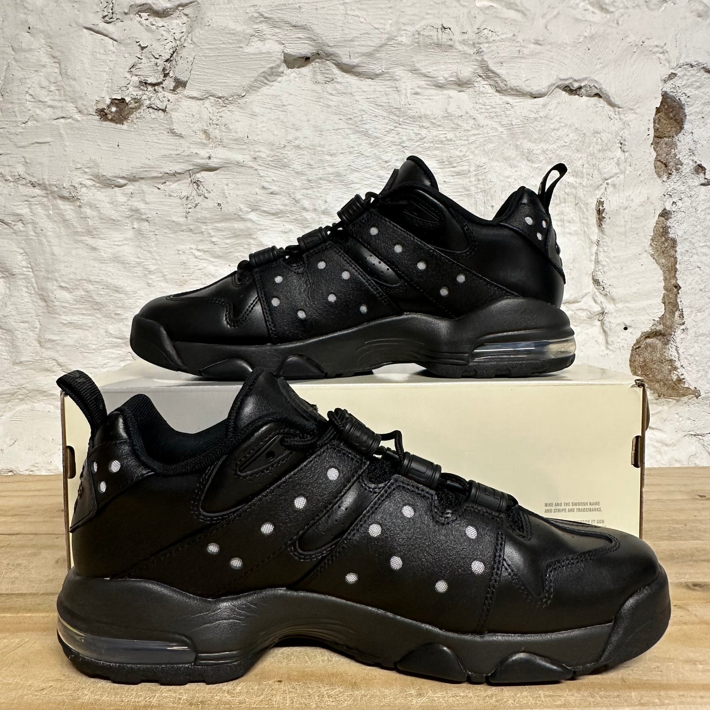 Nike SB Air Max 2 CB 94 Low Supreme Black Sz 10