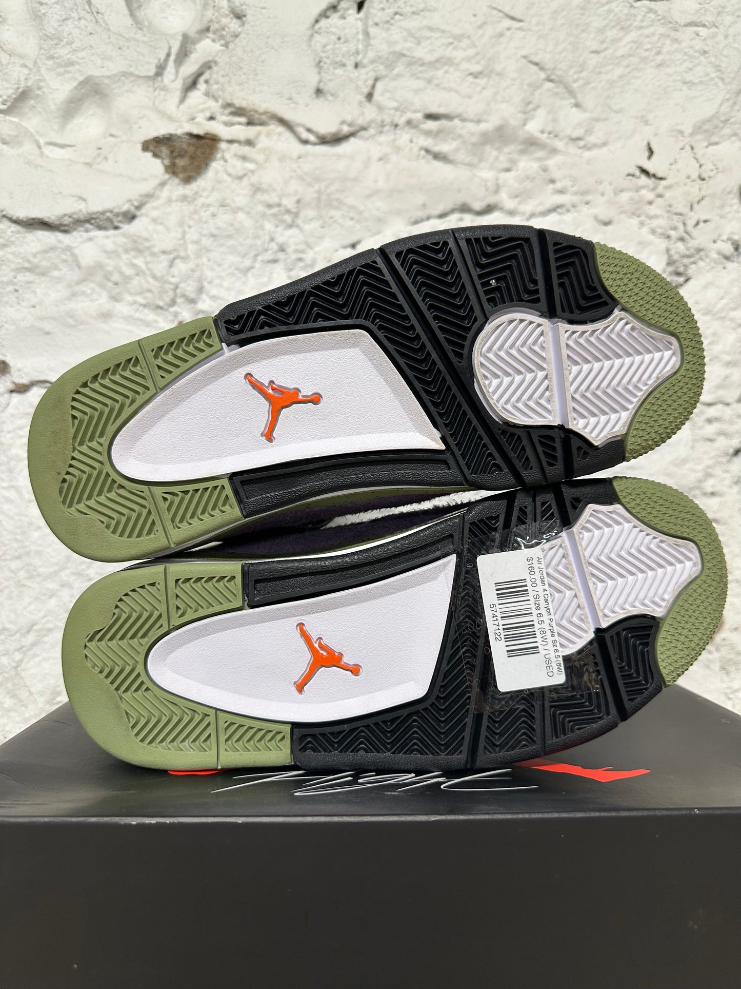 Air Jordan 4 Canyon Purple Sz 6.5 (8W)