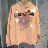 Sp5der Peach Hoodie