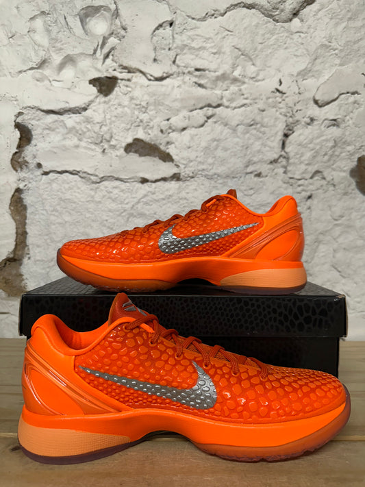 Nike Kobe 6 Protro Total Orange Sz 9 DS