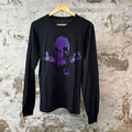 Chrome Hearts Purple Foti Skeleton L/s Black Sz S
