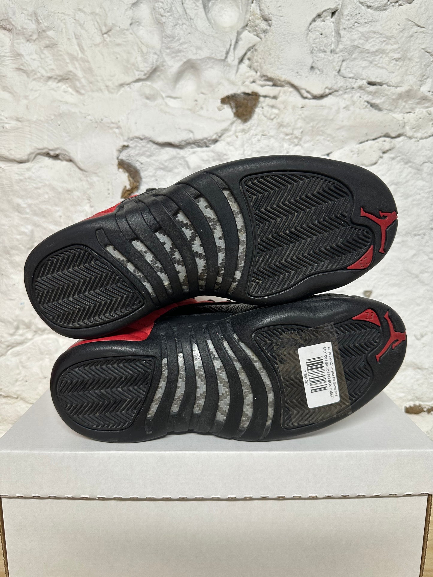 Air Jordan 12 Reverse Flu Game Sz 8