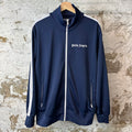 Palm Angels Navy White Track Jacket Sz XXL