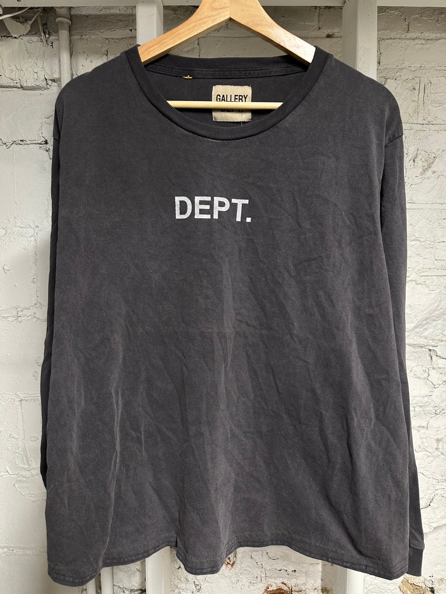 Gallery Dept Flame Sleeve Longsleeve T-Shirt Sz S