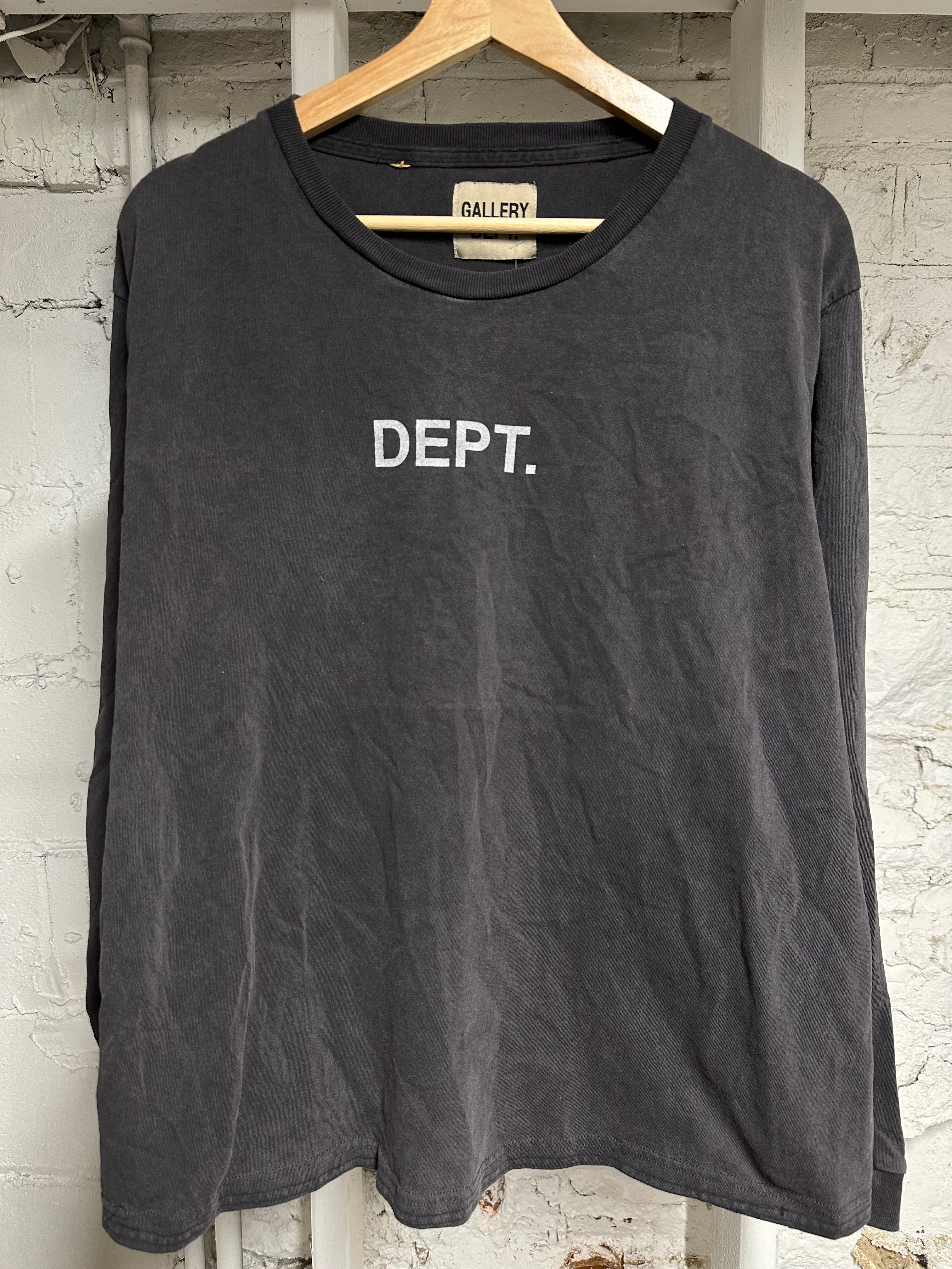 Gallery Dept Flame Sleeve Longsleeve T-Shirt Sz S