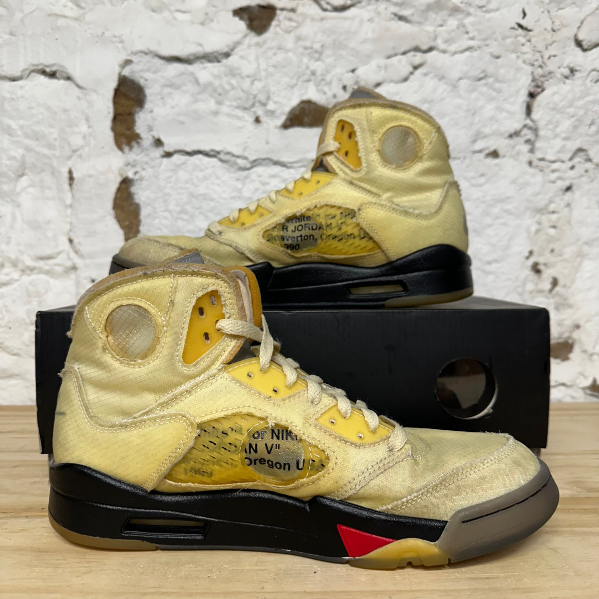 Air Jordan 5 Off-White Sail Sz 9.5