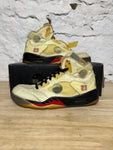 Air Jordan 5 Off White Sail Sz 9.5