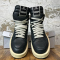 Rick Owens High TURBOWPN Black Cream Sneaker Sz 11.5