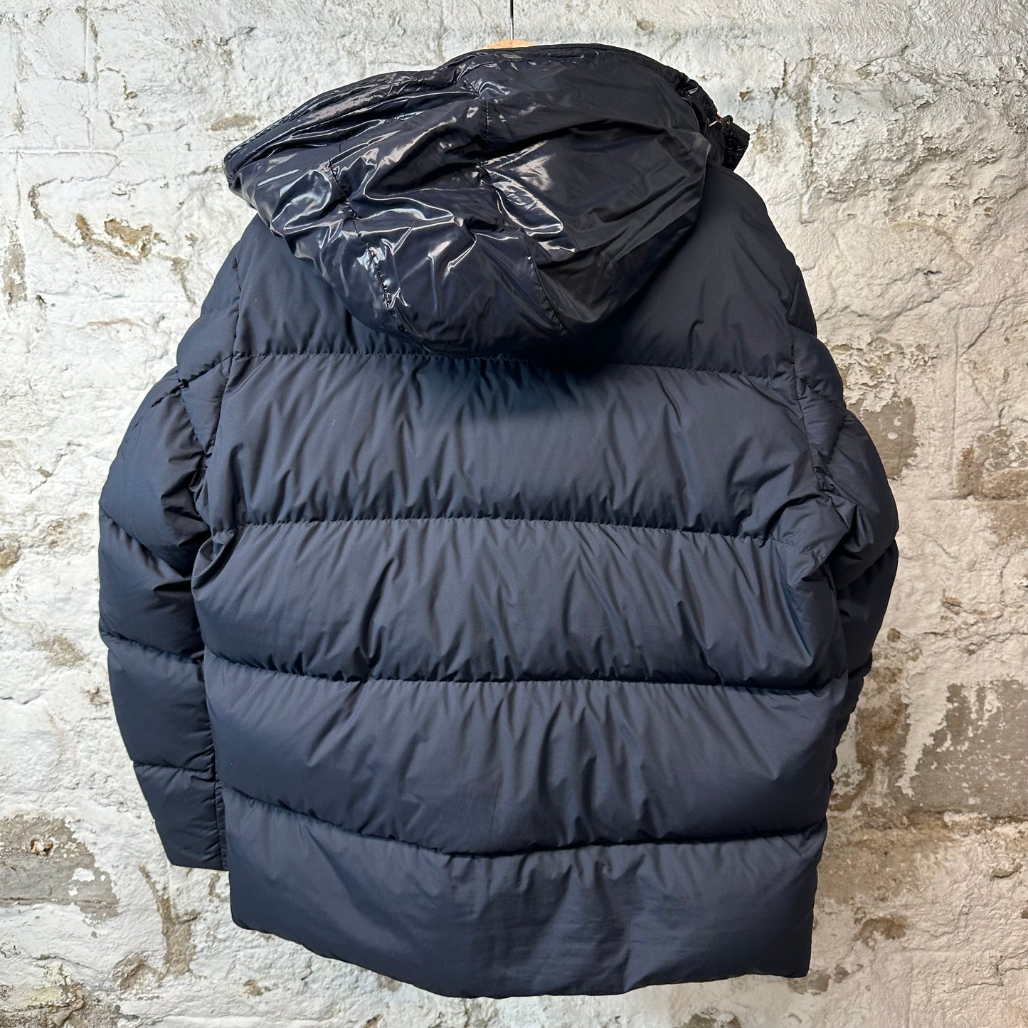 Moncler Glacier Giubbotto Navy Puffer Jacket Sz XL (5)