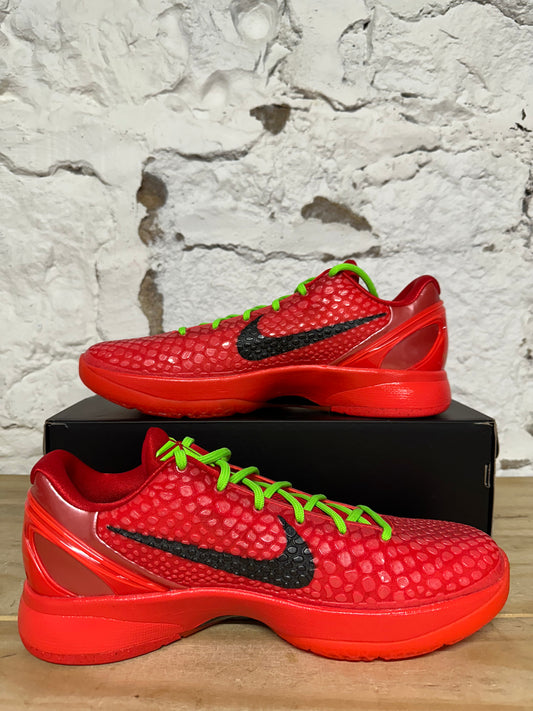 Nike Kobe 6 Protro Reverse Grinch Sz 12 DS