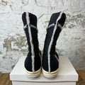 Rick Ownes Fur Lined Puffer Boots Sz 9 (42) No Box