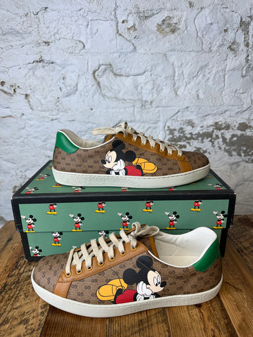 Gucci Disney Monogram Sneaker Sz 9