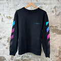 Off White Gradient Arrows Crewneck Black Sz M