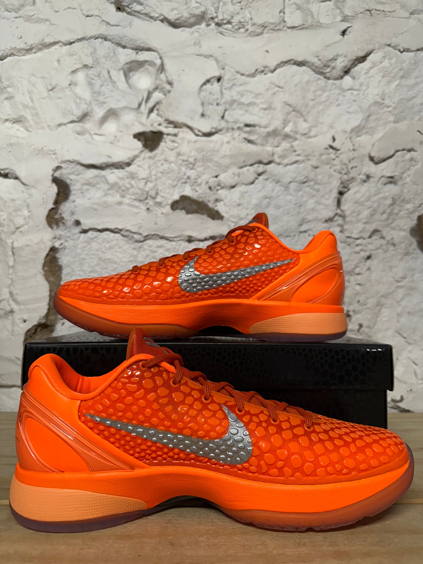 Nike Kobe 6 Protro Total Orange Sz 12 DS