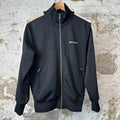 Palm Angels Black Beige Track Jacket Sz XS