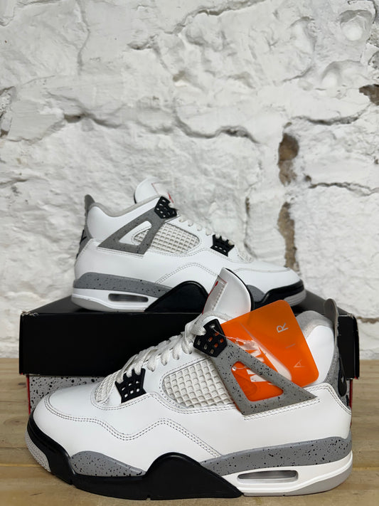 Air Jordan 4 White Cement Sz 9