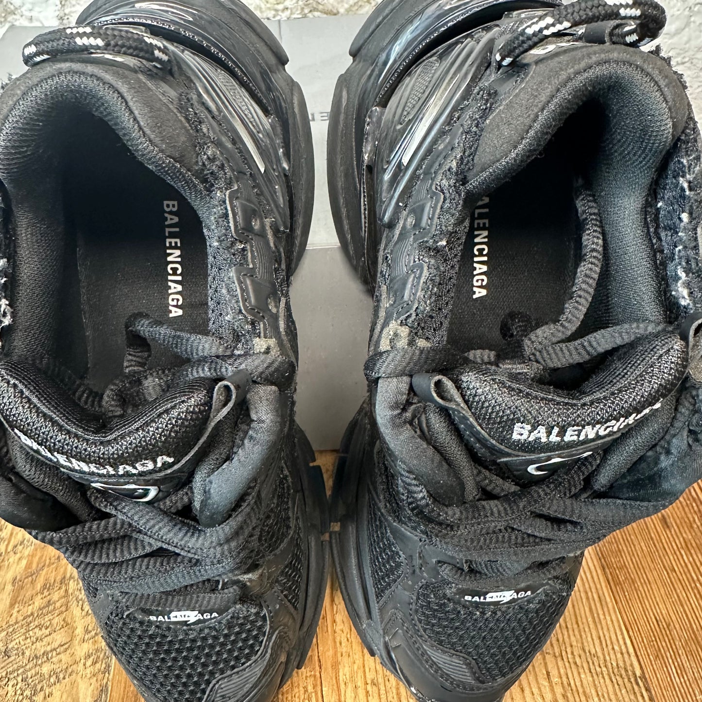 Balenciaga Runner Triple Black Sneaker Sz 6.5 (39)