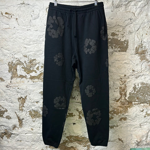 Denim Tears CR Monochrome Black Sweatpants