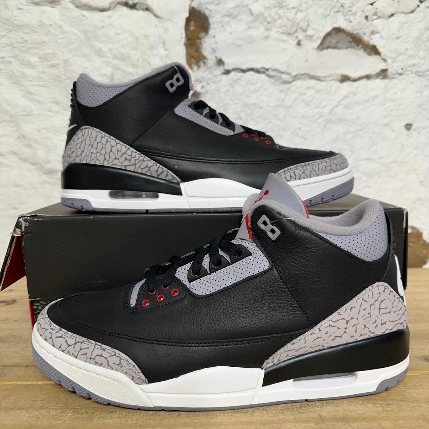 Air Jordan 3 Black Cement Sz 10 DS