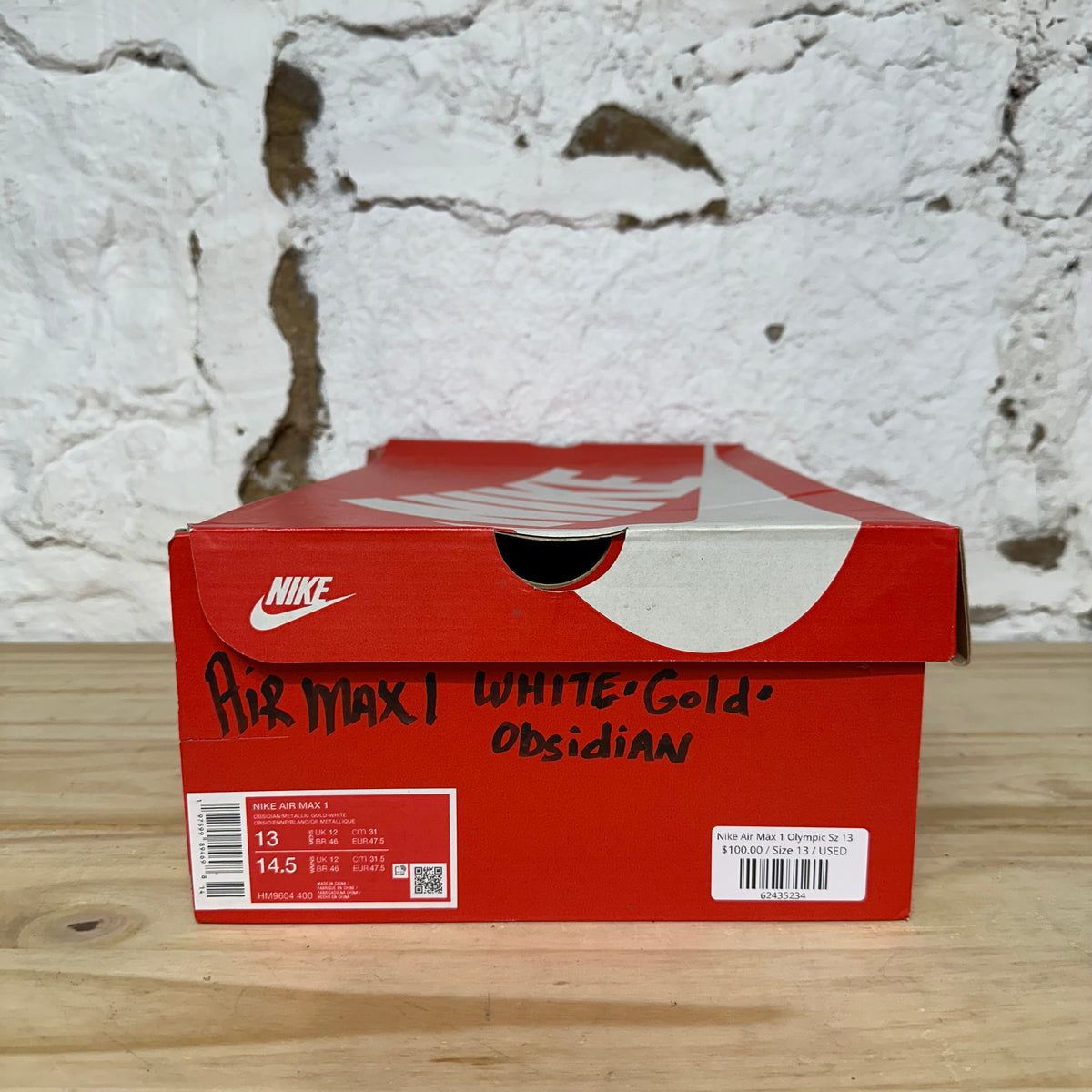 Nike Air Max 1 Olympic Sz 13