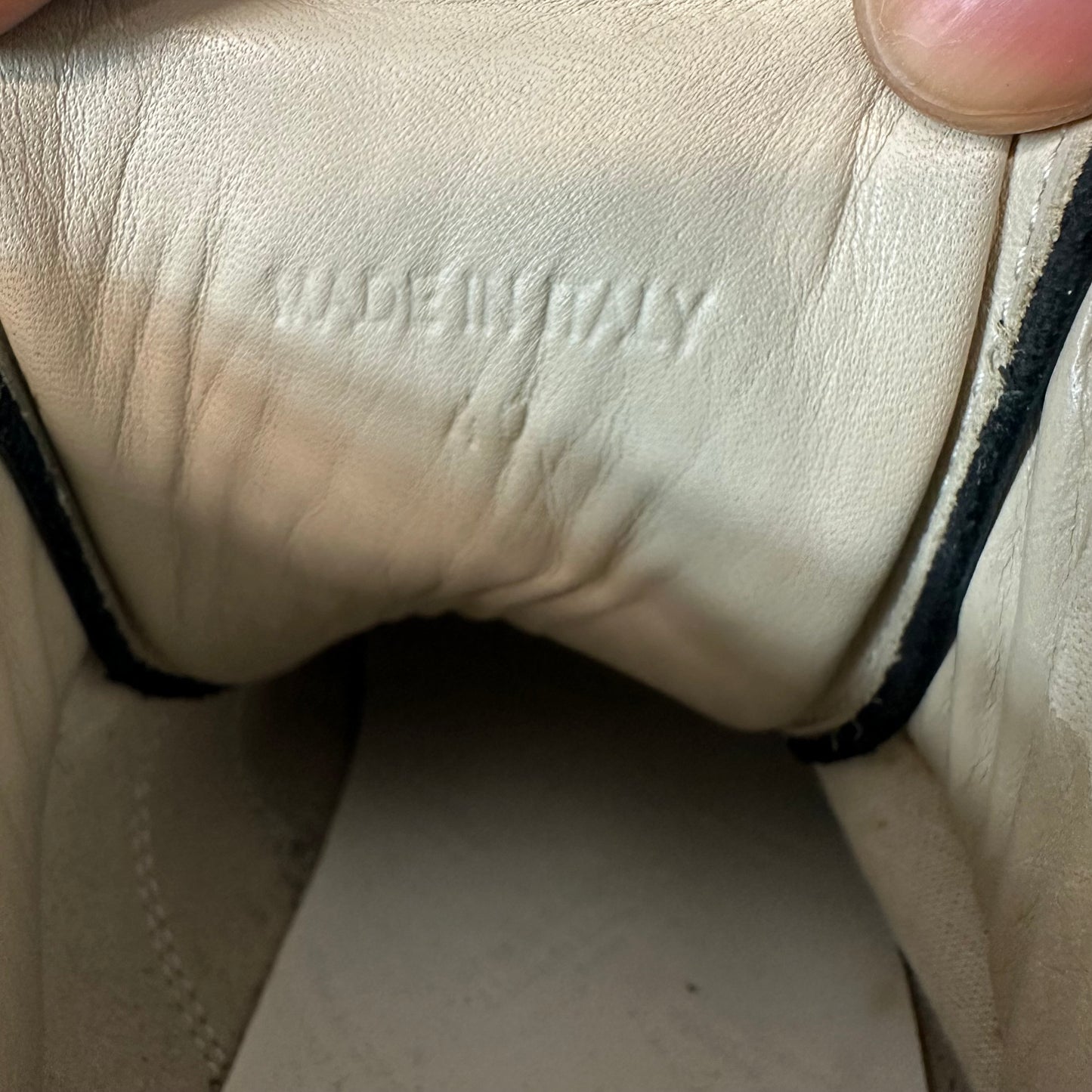 Maison Margiela Replica High Black Sneaker Sz 7 (40)