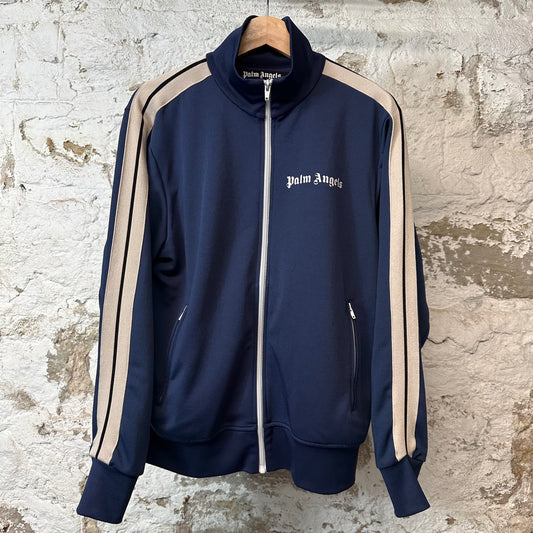 Palm Angels Navy Track Jacket Sz L