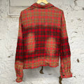 Vale Red Haze Long Sleeve Flannel Sz S