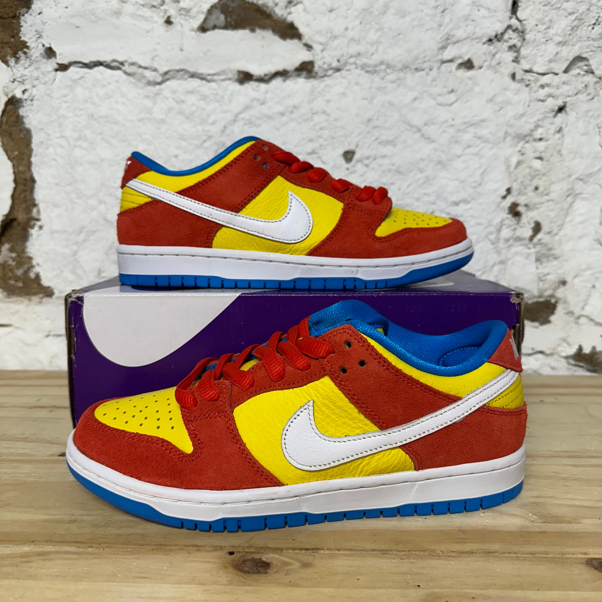 Nike SB Dunk Low Bart Simpson Sz 5.5