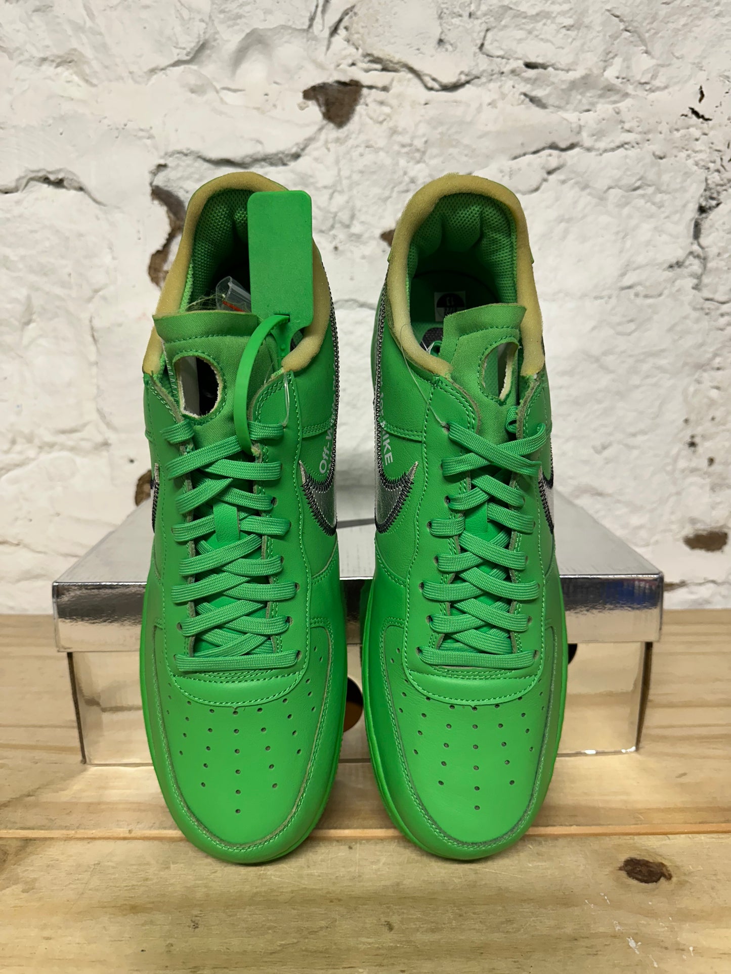 Nike Air Force 1 Low Off White Brooklyn Sz 13 DS