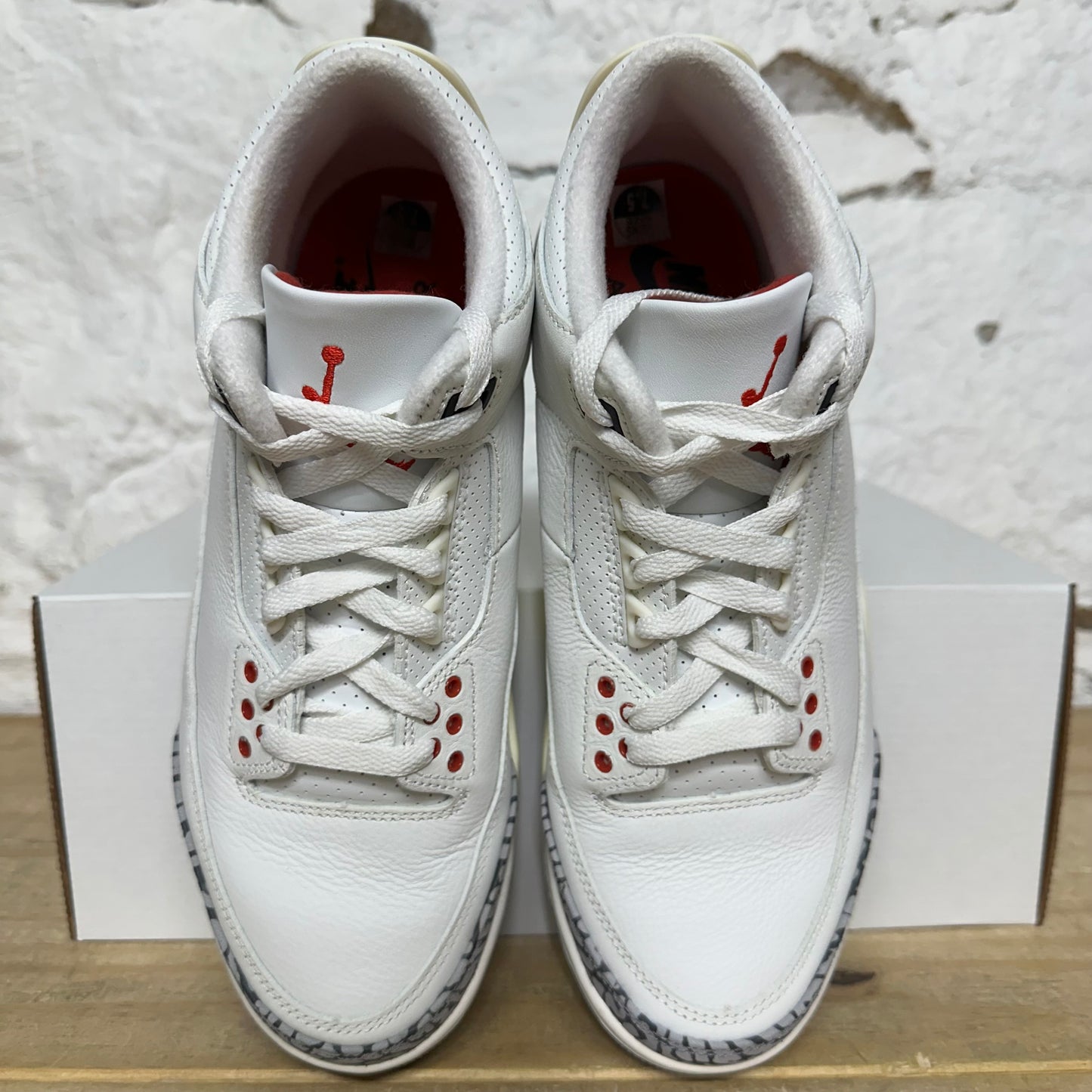 Air Jordan 3 White Cement Reimagined Sz 7.5