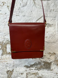 Cartier Burgundy Sidebag