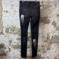 Amiri MA Drip Black Denim Jeans Sz 32