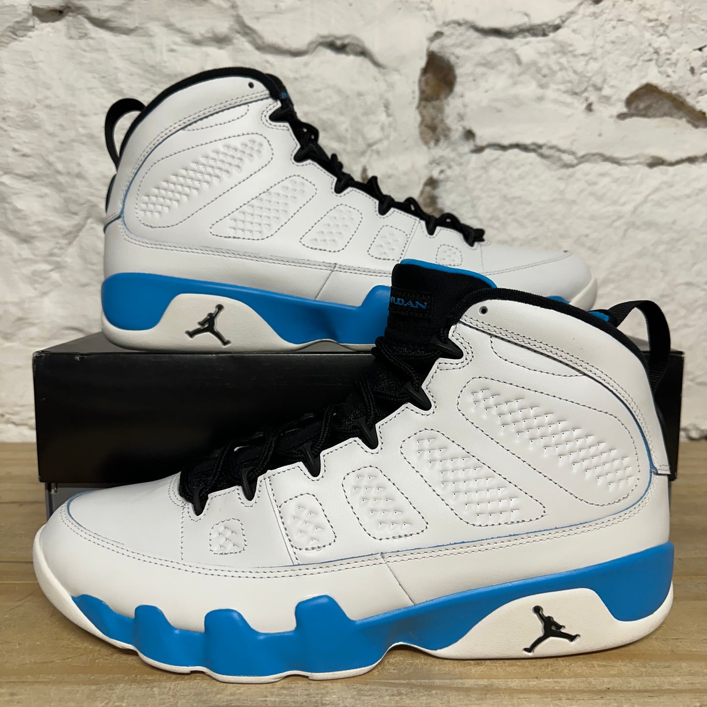 Air Jordan 9 Powder Blue Sz 13