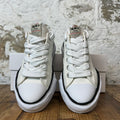 Maison Mihara Triple White Peterson Sneaker Sz 5 (37) DS