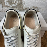 Alexander Mcqueen Spellout Cream Tab White Sneaker Sz 9 (42) No Box