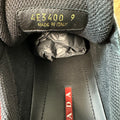 Prada Americas Cup White Red Patent Black Sneaker Sz 9