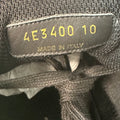 Prada Americas Cup Triple Black Patent Sneaker Sz 10
