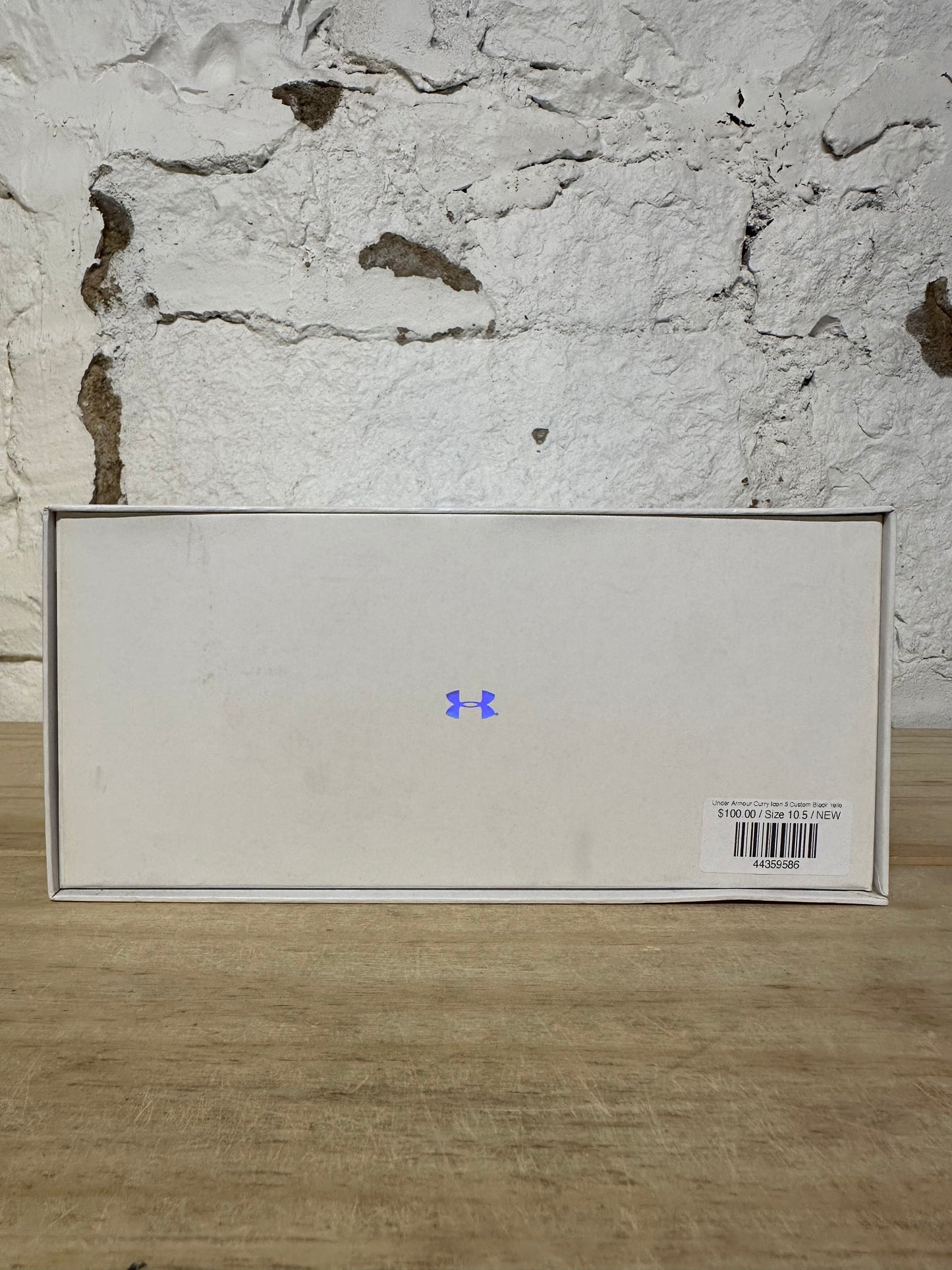 Under Armour Curry Icon 5 Custom Black Yellow Sz 10.5 DS