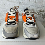 Dior B22 Orange White Sneaker Sz 8 (41) No Box