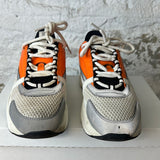 Dior B22 Orange White Sneaker Sz 8 (41) No Box