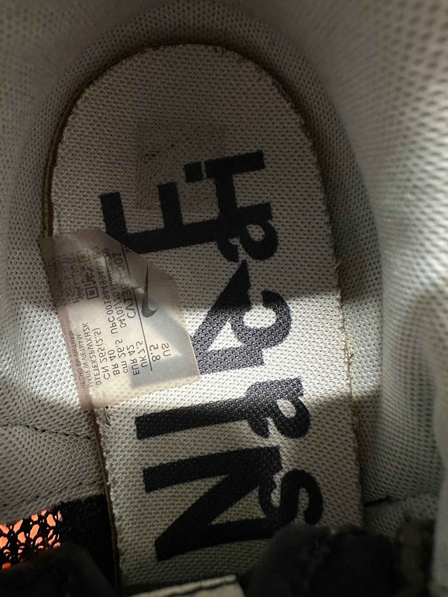 Nike Vaporwaffle Sacai Black White Sz 8.5