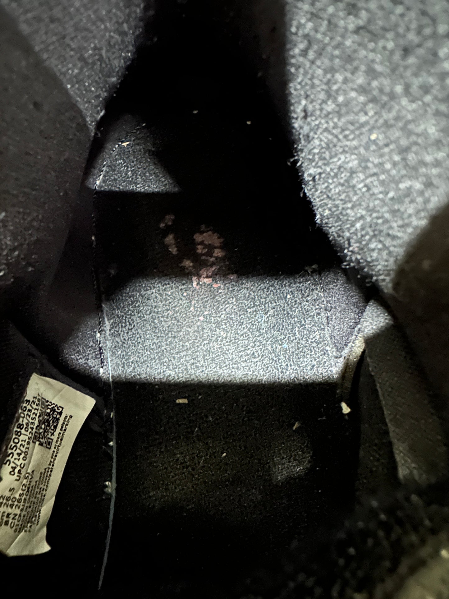 Air Jordan 1 High Patent Bred Sz 8.5