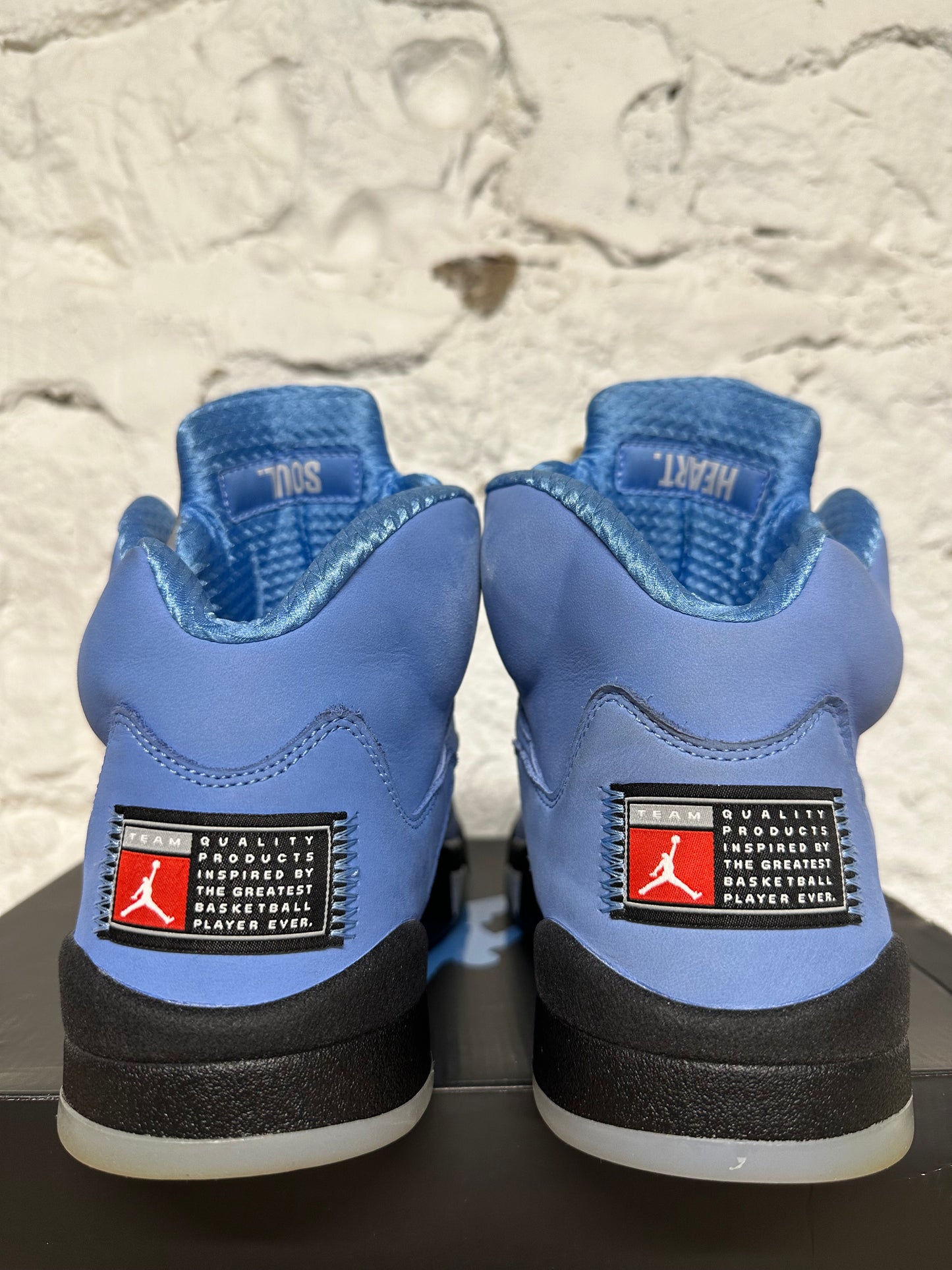 Air Jordan 5 UNC University Blue Sz 12